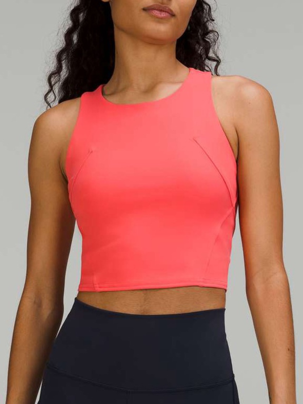 NWOT Lululemon Align Leggings and Invigorate Tank Set - Pale Raspberry Size 8&10 - Picture 4 of 12